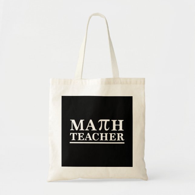 Tote Bag Professeur de maths (Devant)
