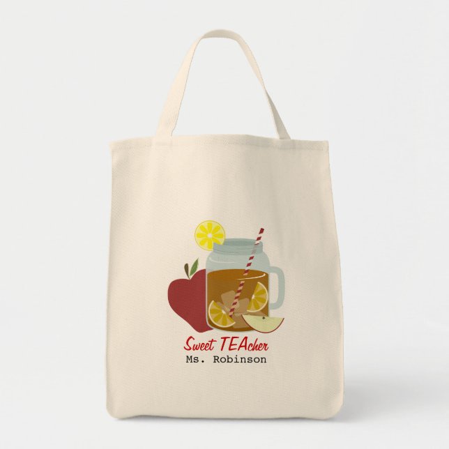 Tote Bag Professeur doux (Devant)
