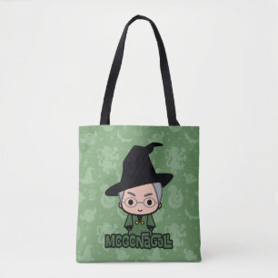 Tote Bag Professeur McGonagall Cartoon Character Art