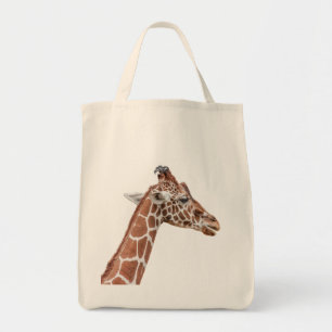 Tote Bag Profil de girafe