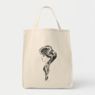 Tote Bag Profil d'une fille de Gibson, 1903
