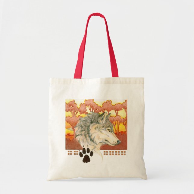 Tote Bag Profil Wolf (Devant)