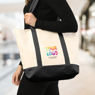 Tote Bag Promotions personnalisées avec logo d'entreprise
