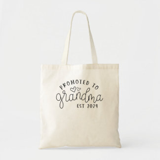 Tote Bag Promu À Grand-Mère Est 2024 Nouvelles Mères Grand-