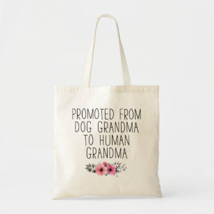 Tote Bag Promu de grand-mère de chien à grand-mère humaine