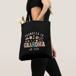 Tote Bag Promue grand-mère 2026 Floral Future Grand-mère