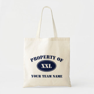 Tote Bag Propriété de votre équipe d'imaginaire