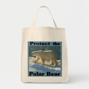 Tote Bag Protéger l'ours polaire