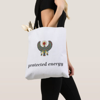 Tote Bag Protégez Votre Énergie Œil d'Horus Symbole Égyptie