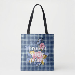 Tote Bag Protégez votre paix