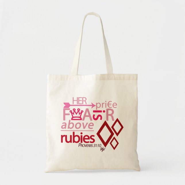 Tote Bag Proverbes 31 (Devant)