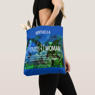 Tote Bag Proverbes bleus 31