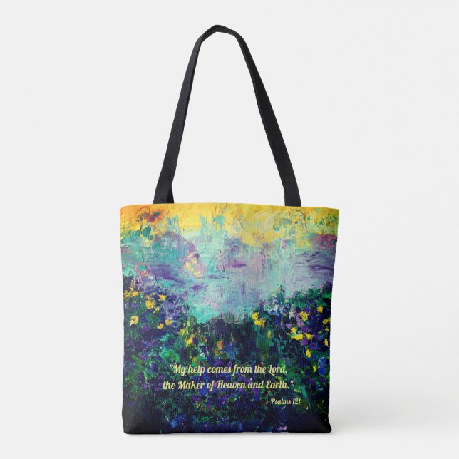 Tote Bag Psaume 121 Fourre-tout (Dos)
