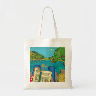 Tote Bag Psaume 1 dans les peintures chrétiennes juives de