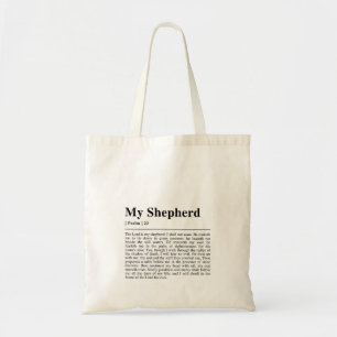 Tote Bag Psaume 23 Le Seigneur est mon Berger