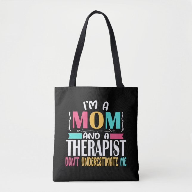 Tote Bag Psychologue Psychologue Psychologue Travailleuse S (Devant)
