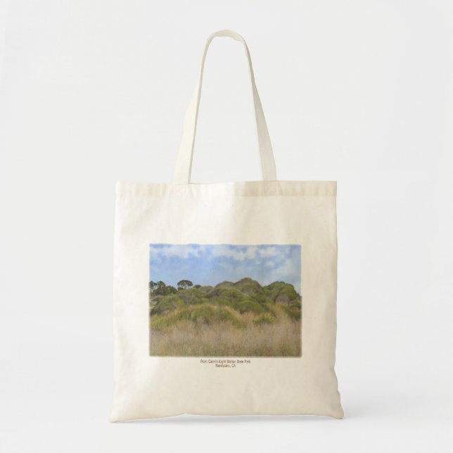 Tote Bag Pt. Station de métro Cabrillo Parc d'état Mendocin (Devant)