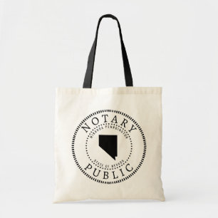 Tote Bag Public notaire du Nevada Personnalisé