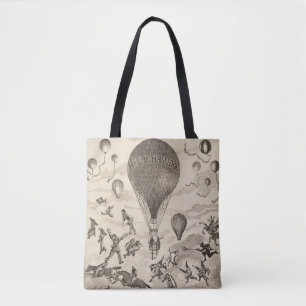Tote Bag Publicité Française Pour Le Fabricant De Ballons