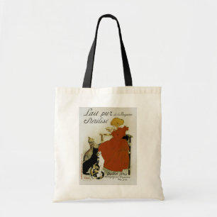 Tote Bag Publicité vintage de lait en France