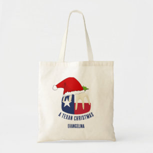 Tote Bag Pudding de Noël TEXAN personnalisé