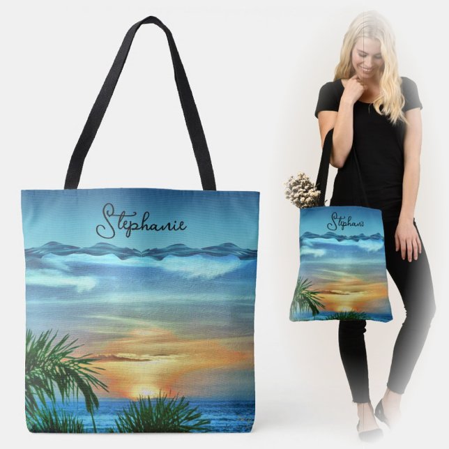 Tote Bag Puerto Sunset 1557 (Créateur téléchargé)