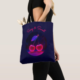 Tote Bag Puissance cerise - Fierce & Fun