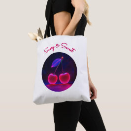 Tote Bag Puissance cerise - Fierce & Fun