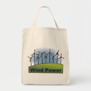 Tote Bag Puissance éolienne