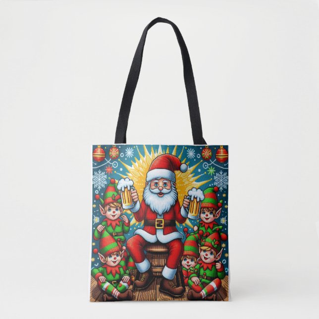 Tote Bag Pull de Noël laid (Devant)