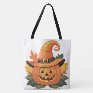 Tote Bag Pumpkin Halloween Séris 7 02