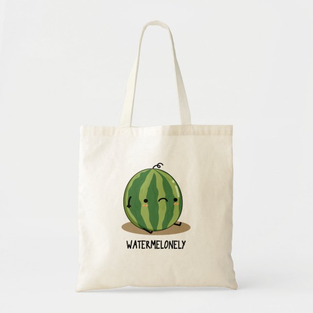 Tote Bag Pun de fruits de pastèque amusant (Devant)
