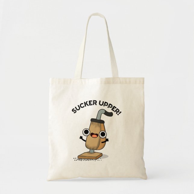 Tote Bag Pun nettoyant aspirateur suave Upper Funny (Devant)