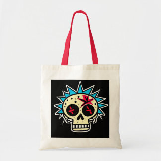 TOTE BAG 'PUNK SKULL'