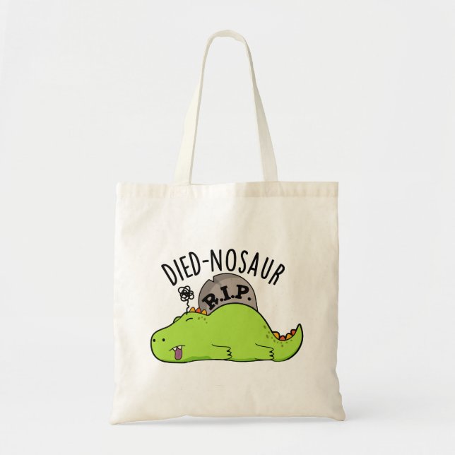 Tote Bag Puns Dinosaures Dinosaures (Devant)