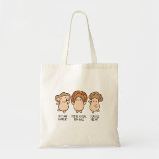 Tote Bag Puns drôles de champignons