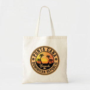 Tote Bag Punta Cana République Dominicaine - Souvenir Rétro
