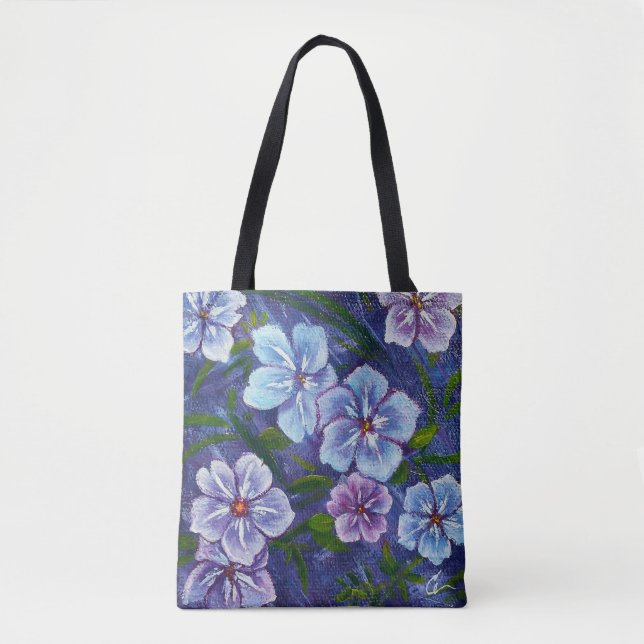 Tote Bag Purple Phlox Fourre-tout (Devant)