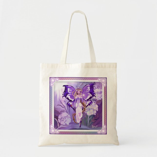 Tote Bag Purple Sun Fairy (Devant)