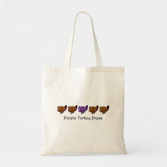 Tote Bag Purple Turquie Press Fourre-tout (Devant)