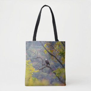 Tote Bag Pygargue à tête blanche en automne