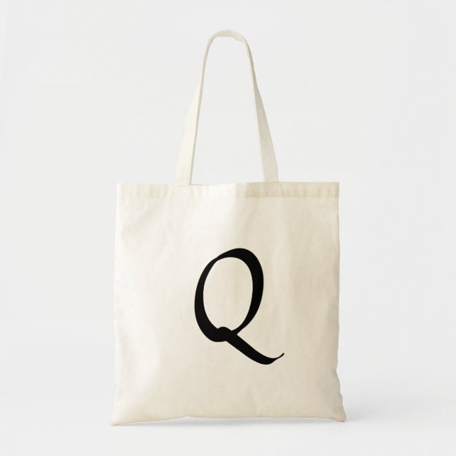 Tote Bag (Q) Signature Cadeau simple (Devant)