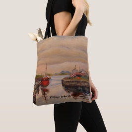 Tote Bag Quai pittoresque à Clifden Irlande
