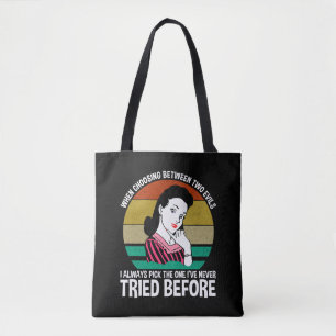 Tote Bag Quand Choisir Entre Deux Maux