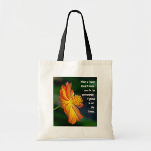 Tote Bag Quand la fleur ne fleurit pas...