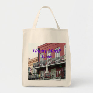 Tote Bag Quartier Français Balcons En Fer Forgé