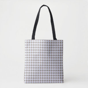 Tote Bag Quatre feuilles colorées