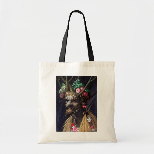 Tote Bag Quatre saisons en une tête, Arcimboldo (Devant)
