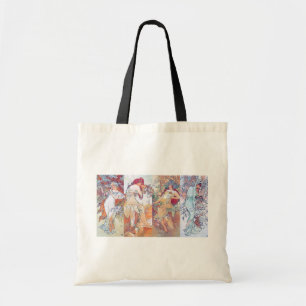Tote Bag Quatre Saisons, Mucha