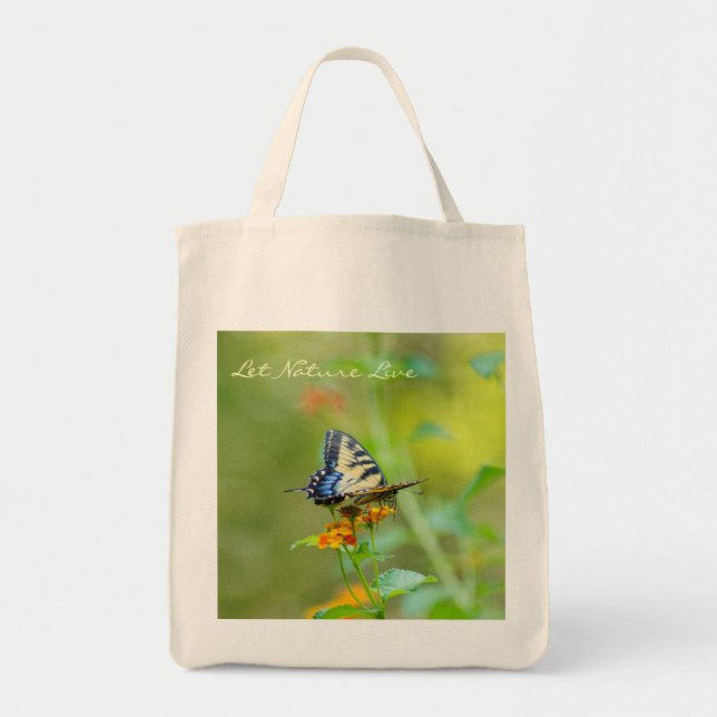 Tote Bag Que la nature vive ! (Devant)